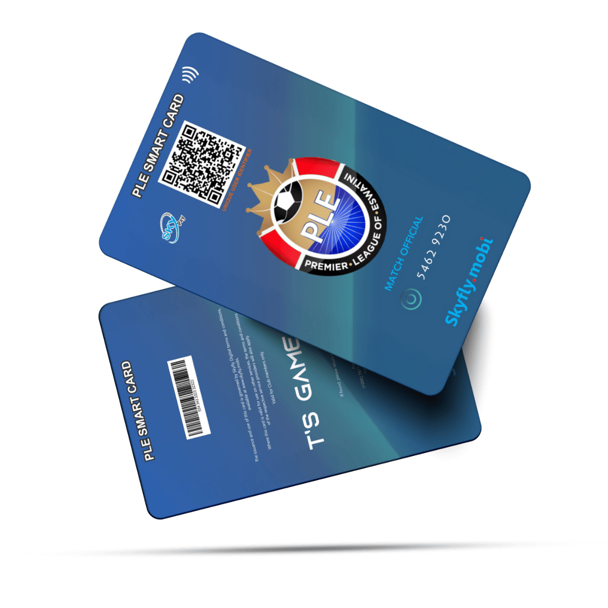 Generic Teams Membership Smart Card Mockup _ PLE _ GoldPixel